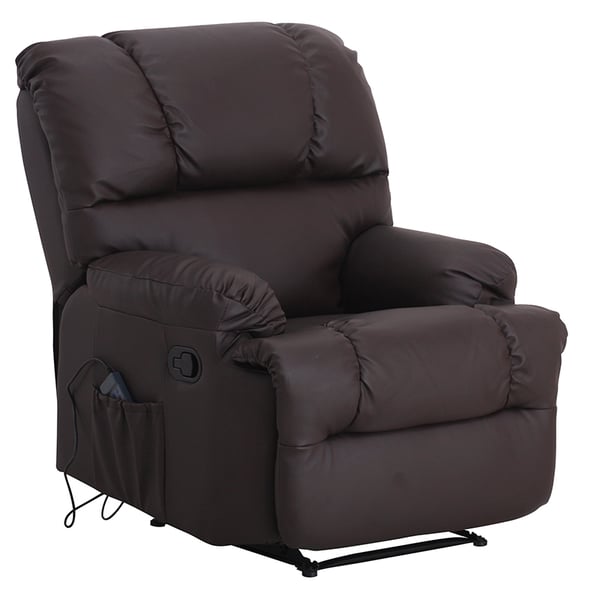 Irene Manual massage chair: With reclining backrest, integrated control and ten massage functions