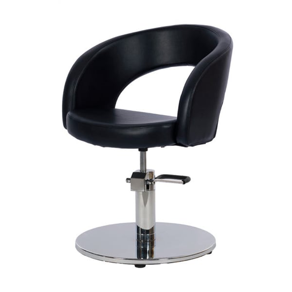 Wayne Barber Chair (Low cost): Base Curved lines and wraparound design (2 models available)