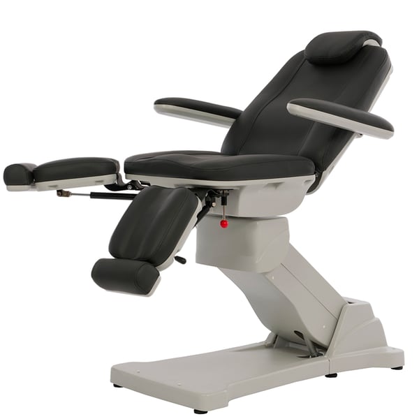 Kinefis Plant podiatry chair: Three motors, adjustable headrest, highly stable structure and unbeatable value for money