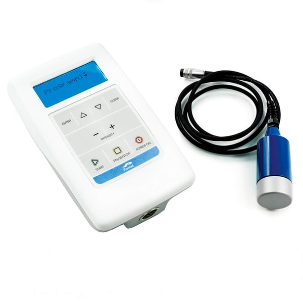 Sonovit Ultrasound: innovative portable professional ultrasound therapy device. Vibration at 1/3 MHz. 30 preset programs.