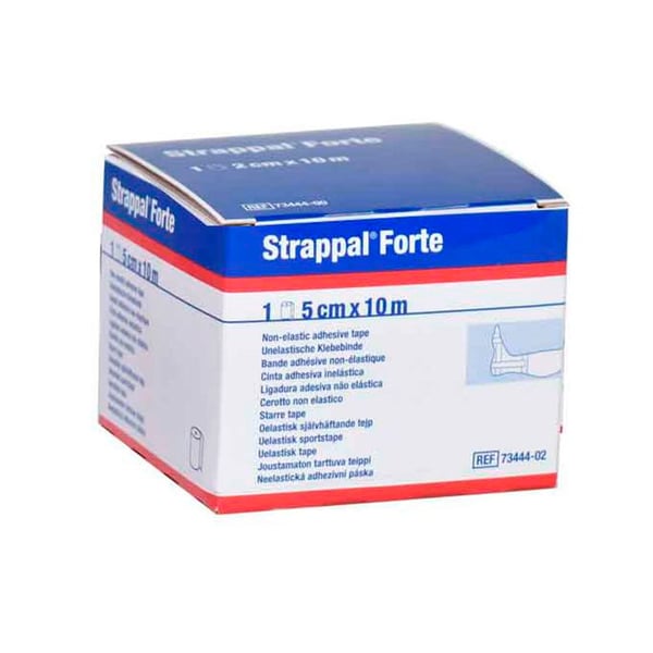 Tape Strappal Forte Bandage 5 cm X 10 meters: Inelastic adhesive tape