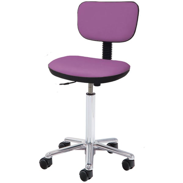 Kinefis Elite Saddle Stool, upholstered in Excellent Imitation Leather, Gas-lift, Standard Height (colours available)