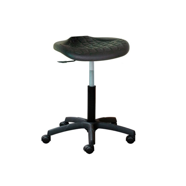 Kinefis Economy polyurethane stool: Backless and medium height 55 - 75 cm