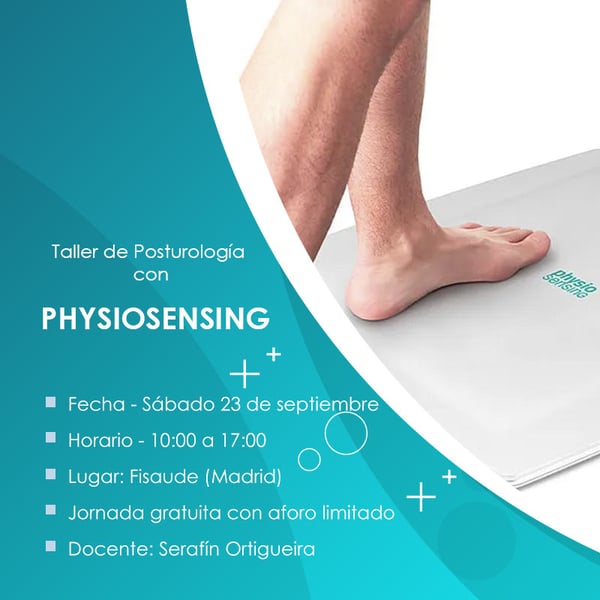 WORKSHOP ON ASSESSMENT AND RECOVERY OF BALANCE WITH POSTUROGRAPHY - PHYSIOSENSING - FACE-TO-FACE - SEPTEMBER 23 - 2023