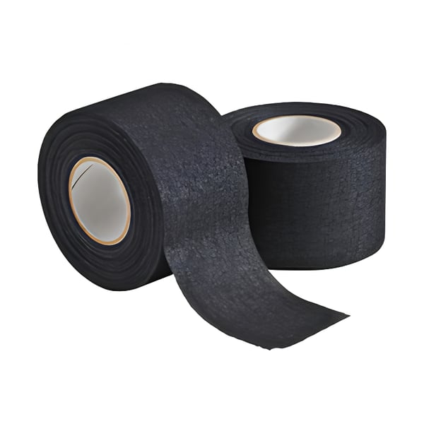 Mueller MTape® Inelastic Adhesive Tape (Black) for Functional Bandaging - Measures 3.8 cm x 9.1 m