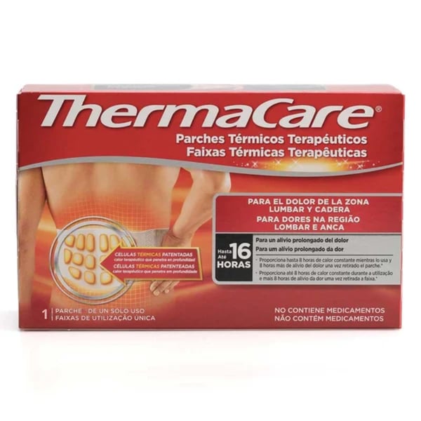Thermacare Lumbar: Therapeutic Heating Patches for Lower Back and Hip Pain (Two Pack)