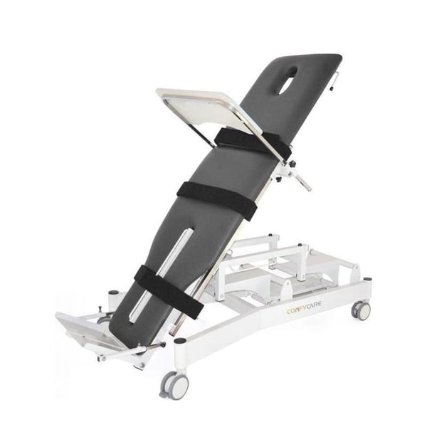 Coinfycare Electric Tilt Table: Two Sections, Tilt Motor, Precise Adjustment and Ergonomic Design for Professional Clinics