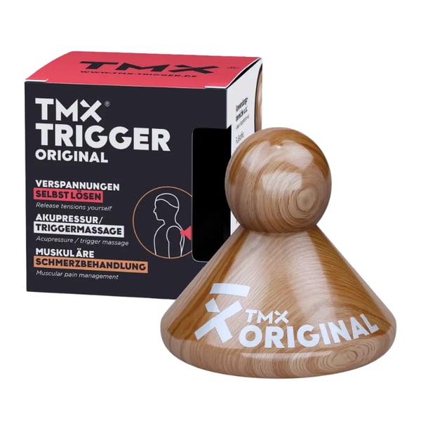 TMX-TRIGGER ORIGINAL TRIGGER-TOOL: deep massage, trigger points, certified wood and reusable attachment