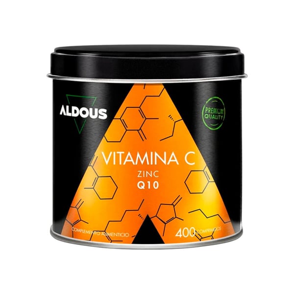 Vitamin C with Zinc and Coenzyme Q10 Aldous (400 tablets)