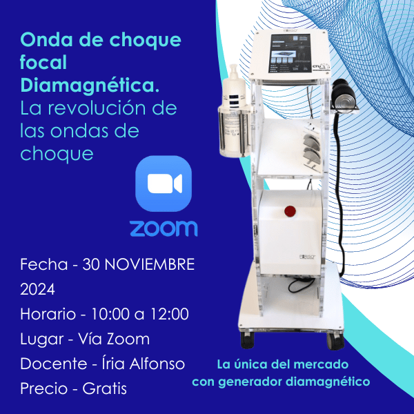 Diamagnetic Focal Shock Wave Course. The Shock Wave Revolution ZOOM - 30 - NOVEMBER - 2024