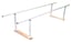 Parallel bars for walking exercises: foldable and height adjustable to three meters Parallel bars for walking exercises: foldable and height adjustable to three meters