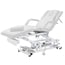 Acrum three-section electric stretcher: Three high-performance motors, double armrest system, robust structure and roll holder
