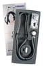 Riester Ri - Rap Double Tube Stethoscope, 40 cm, Black, Chrome Double Head, in Cardboard Display Box