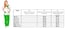 LAST SIZES - Kinefis unisex sanitary coat in white and purple. Tergal 200 grams (Size L: 48)