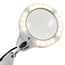 LFM LED 10W magnifying lamp with three magnifications: Virtually eliminates shadows