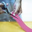Titanium Adhesive Bandage Scissors 21 cm: Ideal for cutting and shaping kinesio bandages
