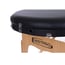 Kinefis Supreme Oval Vip 3 Folding Wooden Table - (Black Color)
