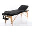 Kinefis Supreme Vip 3 folding wooden stretcher - (Black color)