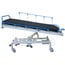Kinefis Mercury II emergency hydraulic stretcher trolley, with Train and Anti-Train, folding handrails and telescopic IV pole Kinefis Mercury II emergency hydraulic stretcher trolley, with Train and Anti-Train, folding handrails and telescopic IV pole
