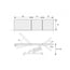 Electric gynecological examination chair: three bodies, with two motors for height and back adjustment, gynecological leg supports, cervical cushion and compensated Trendelenburg Electric gynecological examination chair: three bodies, with two motors for height and back adjustment, gynecological leg supports, cervical cushion and compensated Trendelenburg