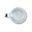 Table lamp with bifocal magnifying glass of three diopters and 12 magnifying lens with 60 leds