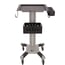 Transport cart for Kinefis ultrasound machines compatible with Chison Eco, Ebit, Sonoair and Sonobook