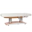 Three-section Troch SPA, aesthetics and massage table: Electric with four motors that regulate the height and inclination of the backrest Three-section Troch SPA, aesthetics and massage table: Electric with four motors that regulate the height and inclination of the backrest