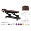 Multifunctional Ecopostural electric stretcher: three bodies with black connecting rod structure and T01 head (62 x 200 cm)