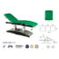 Ecopostural electric stretcher: Vertical elevation with two columns, three bodies and ergonomic facial hole (62 x 198cm)