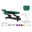 Multifunctional Ecopostural electric stretcher: three bodies with black connecting rod structure, folding arms and T05 head (50 x 198 cm)