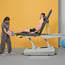 Swop 3 Pro Physio electric physiotherapy table: three sections with short headrest, motorized midsection, customizable, seamless upholstery, with double piston, a game-changing model