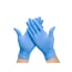 Powder-free, dual-use, ambidextrous nitrile gloves in blue: with EN455-4 and EN374-5 Certification (Box of 100 units)