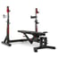 Olympic Rack BH Fitness Multi-Position Bench: Designed to offer versatility in strength training in a semi-professional environment