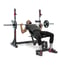 Olympic Rack BH Fitness Multi-Position Bench: Designed to offer versatility in strength training in a semi-professional environment