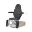 Swop P3 Up Podiatry Chair: Three motors that regulate height, Trendelenburg position and adjustable leg rests