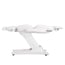 Gir electric armchair: four motors, antigravity function, six memory settings and white PU upholstery