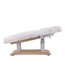 Troch+ Spa electric treatment table: 3 sections and 4 motors with heating, antigravity function and position memory (white)