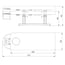 ISOM electric spa bed with 2 motors and memory function ISOM electric spa bed with 2 motors and memory function