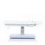 Nush+ electric massage table: three motors, RGB LED, SuperSoft mattress and white PU upholstery