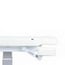 Nush+ electric massage table: three motors, RGB LED, SuperSoft mattress and white PU upholstery