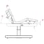 Nush+ electric massage table: three motors, RGB LED, SuperSoft mattress and white PU upholstery
