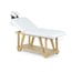 Weelko SERR Fixed Wooden Treatment Table for Spa and Beauty (2 Sections) with Lower Shelf and High Comfort Padding Weelko SERR Fixed Wooden Treatment Table for Spa and Beauty (2 Sections) with Lower Shelf and High Comfort Padding