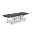 Kinefis Polaris Two-Section Electric Treatment Table: Features a highly stable, reclining backrest with two pistons and a perimeter bar for height adjustment. Color: Graphite Gray Kinefis Polaris Two-Section Electric Treatment Table: Features a highly stable, reclining backrest with two pistons and a perimeter bar for height adjustment. Color: Graphite Gray