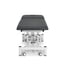 Kinefis Polaris Two-Section Electric Treatment Table: Features a highly stable, reclining backrest with two pistons and a perimeter bar for height adjustment. Color: Graphite Gray Kinefis Polaris Two-Section Electric Treatment Table: Features a highly stable, reclining backrest with two pistons and a perimeter bar for height adjustment. Color: Graphite Gray