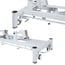 Kinefis Polaris Two-Section Electric Treatment Table: Features a highly stable, reclining backrest with two pistons and a perimeter bar for height adjustment. Color: Graphite Gray Kinefis Polaris Two-Section Electric Treatment Table: Features a highly stable, reclining backrest with two pistons and a perimeter bar for height adjustment. Color: Graphite Gray