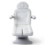 ALLEO 5-motor electric podiatry chair with independent leg rests ALLEO 5-motor electric podiatry chair with independent leg rests