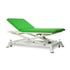 Bobath hydraulic stretcher: two bodies, scissor type, with straight rise without lateral displacement and with retractable wheels - Dimensions: 190cm x 100cm Standard Upholstered - Reference: CH-BOBATH-0120-R.100 -CB2