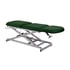Electric stretcher: three bodies, chair type, with straight rise without lateral displacement, with roll holder and face cap (two models available) - Measures - Without Wheels Escamotables: 62 cm x 189 cm Premium Upholstered - Reference: CE-0137.62-PVC62