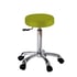 Fast backless stool: With gas piston lift and practical flat and circular seat (available colors) - Color: Light green - Reference: A351.1023A Fast backless stool: With gas piston lift and practical flat and circular seat (available colors) - Color: Light green - Reference: A351.1023A