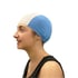 Polyester swimming cap - Color: Royal/White - Reference: 25138.A22.2